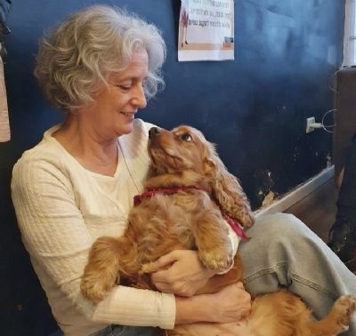 שושן ניצן - מטפלת בעזרת כלבים תל אביב