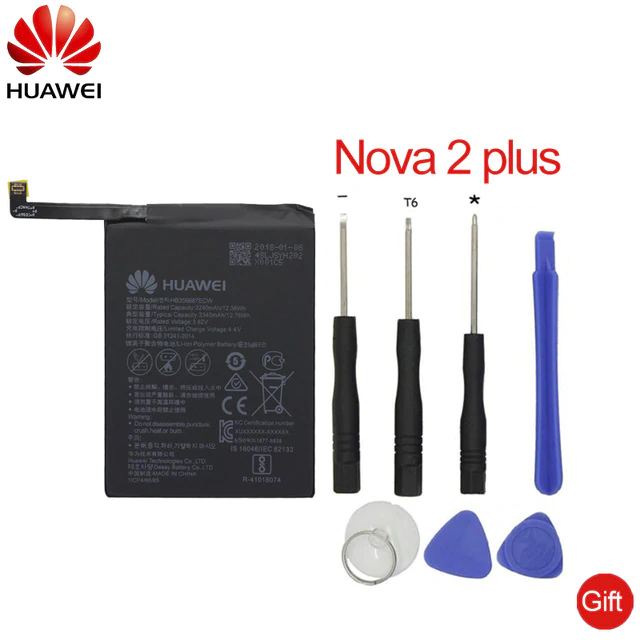 סוללה מקורית למכשיר  Huawei Nova 2 PLUS