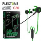 אוזניות גיימינג PLEXTONE G30 in Ear Wired Gaming Earphones, Noise Cancelling Headset with Mic, Stereo Bass, 3.5 mm Jack, All Device Supp