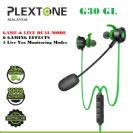 אוזניות גיימינג Plextone G30 and G30 GL PC Gaming Headset With Microphone In Ear Bass Noise Cancelling Earphones With Mic