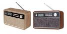רמקול רדיו בלוטוס נטען בעיצוב רטרו קלאסי - NOA Sound Box V300