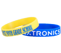 הדפסה על צמידי סיליקון