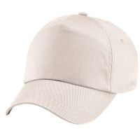 כובע בייסבול לבן ללא הדפס