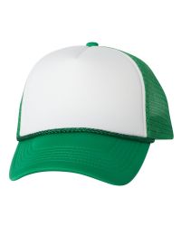 הדפסה על כובע ירוק