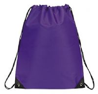 תיק נישא סגול מודפס