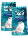 חול מתגבש לחתולים מג'יק סנד עם מנטרל  ריחות 20 ק"ג