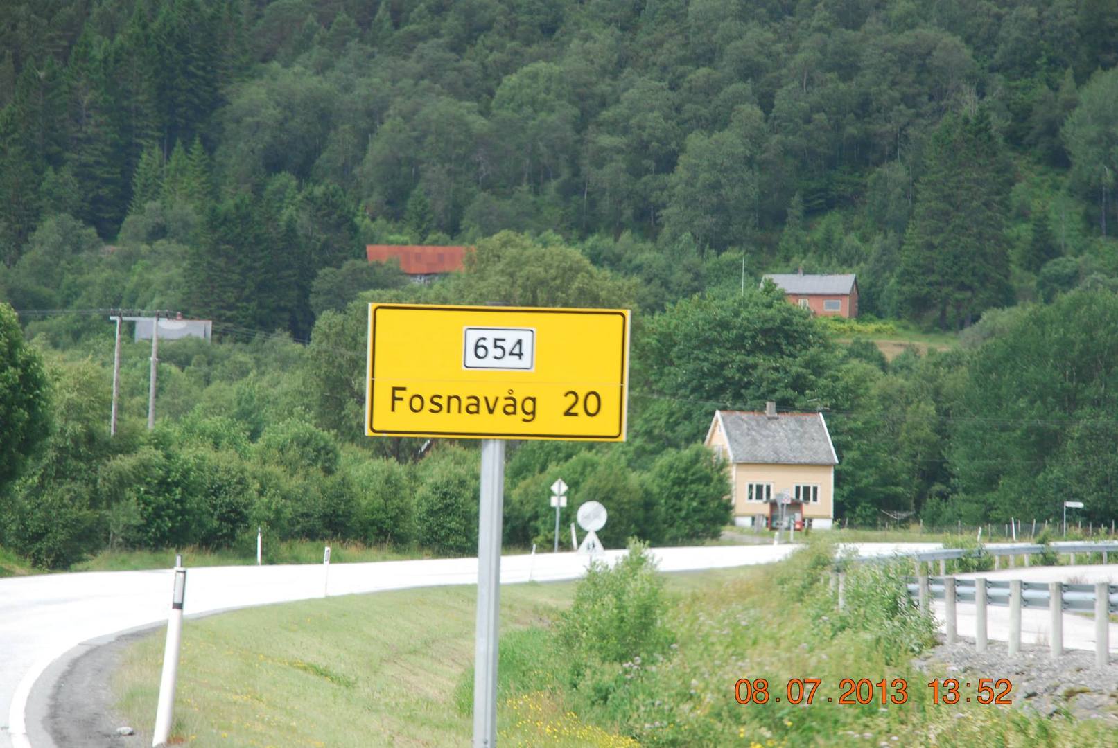 הכיוון הואFosnavåg