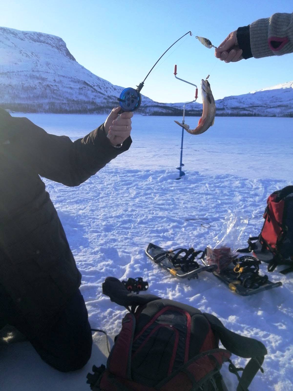 דייג על הקרח