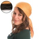 pre-tied fake leather bandana
