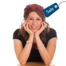leather beret
