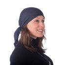 pre-tied solid jeans bandana