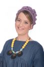 beret with 2 flowers
