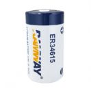 סוללת ליתיום  3.6V 19AH   גודל D