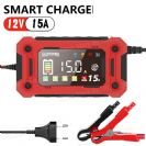 מטען  חכם למצבר  עם חיווי טעינה 12V 15A