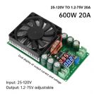 ממיר מתח מ 25-120V ל 20A 1.2-75V מוריד מתח