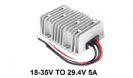 ממיר מתח מ 18-35V ל 29.4V 5A להטענת סוללות ליתיום