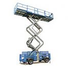 במות הרמה מספריים דיזל 4X4 עם מייצבים