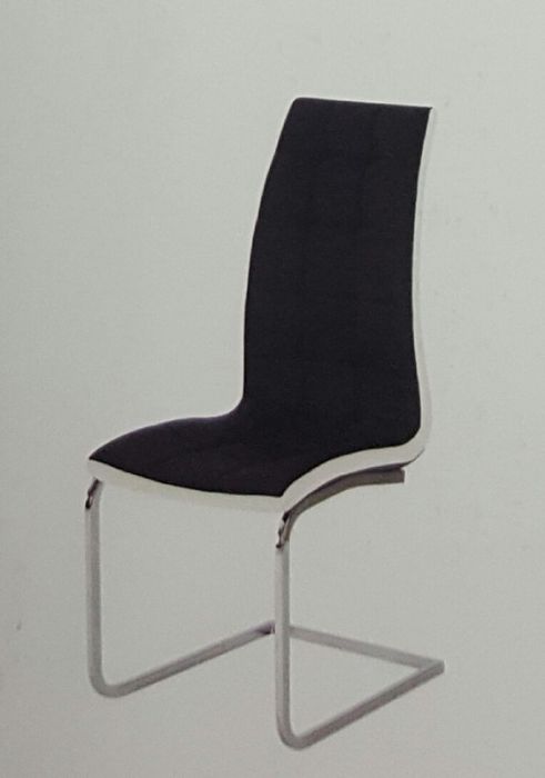 כסא דגם D37 BLACK-WHITE