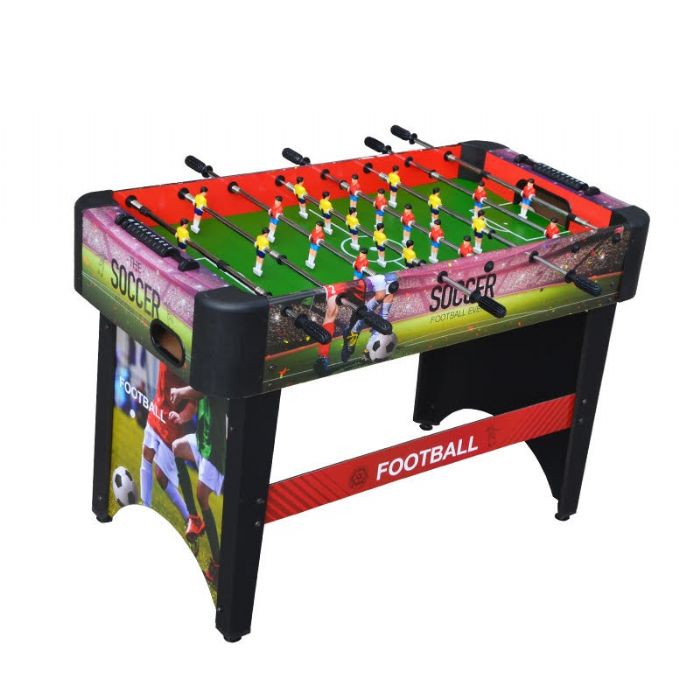 שולחן כדורגל ענק איכותי ופרקטי ידיות טלסקופיות באורך 1.21 מטר דגם TAL-1-11 מבית ROSSO ITALY