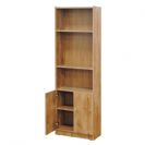 ספרייה 5 מדפים ו-2 דלתות דגם 612 רהיטי יראון