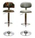 זוג כסאות בר מבית ROSSO ITALY דגם MSH-1-17 בשני צבעים לבחירה