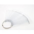 דוגמית ללקים מקל שקוף 50 יחידות