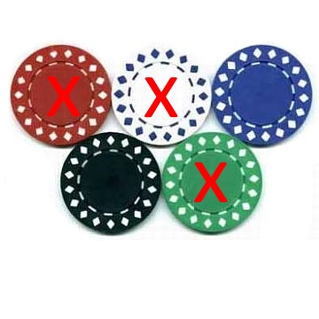 מבצע אחרונים, ז'יטון DIAMOND למשחקי פוקר