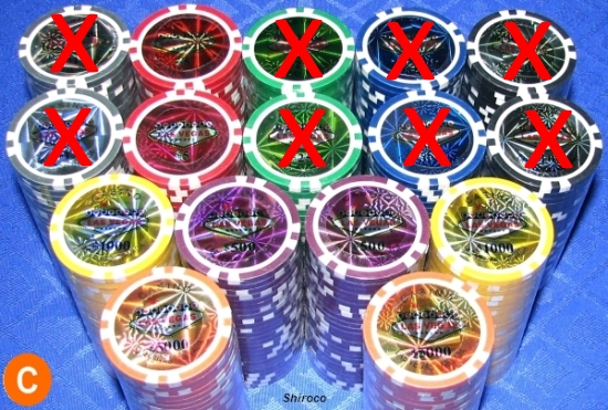 מבצע אחרונים, ז'יטונים וגאס 11.5 גרם