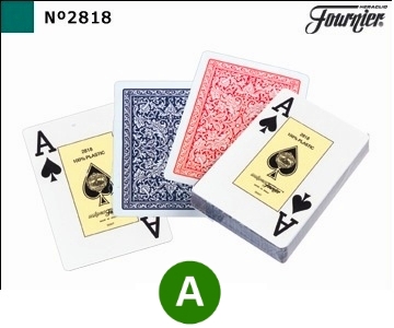 קלפים פורניר 2818 פוקר טקסס הולדם איכותי