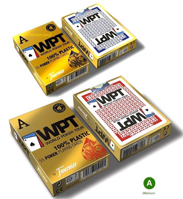 אזל במלאי, קלפי פוקר GOLD WPT