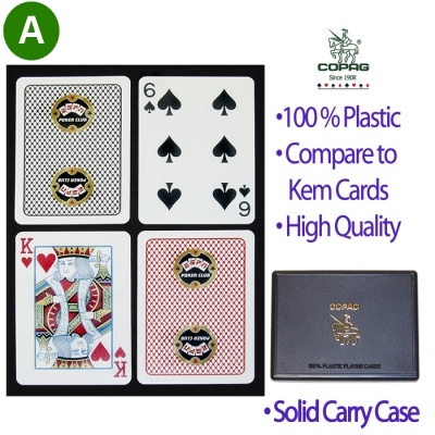 אזל במלאי, קלפים פלסטיק איכותי קופג COPAG ESPN