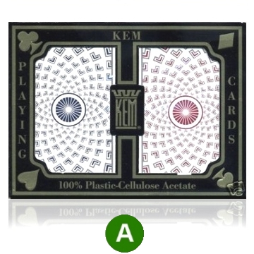 אזל, קלפים KEM פלסטיק איכותי פנטאון