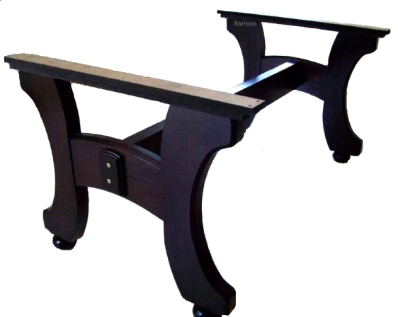 אזל, רגלי עץ מלא H לשולחנות קלפים