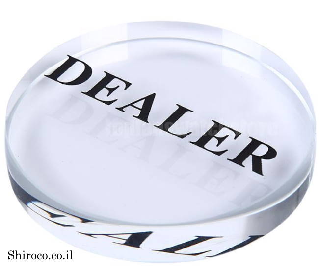 אזל במלאי, כפתור דילר DEALER לפוקר