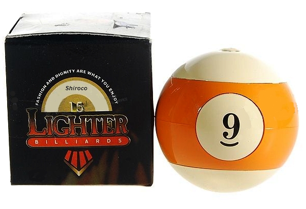 אזל במלאי, מצית כדור ביליארד