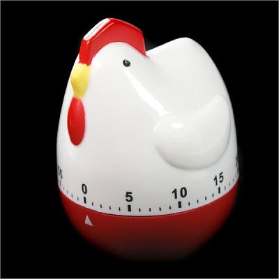 אזל במלאי, טיימר למטבח בעיצוב תרנגול