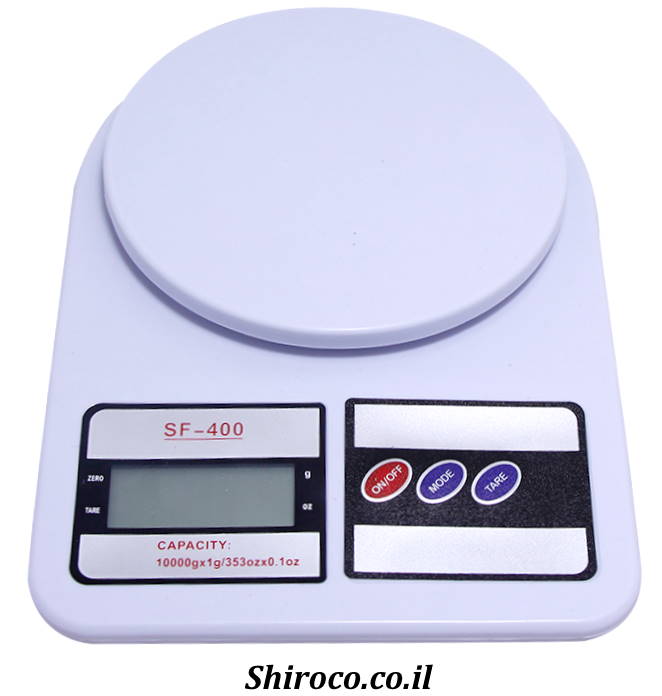 משקל דיגיטלי אלקטרוני עד 5 ק"ג