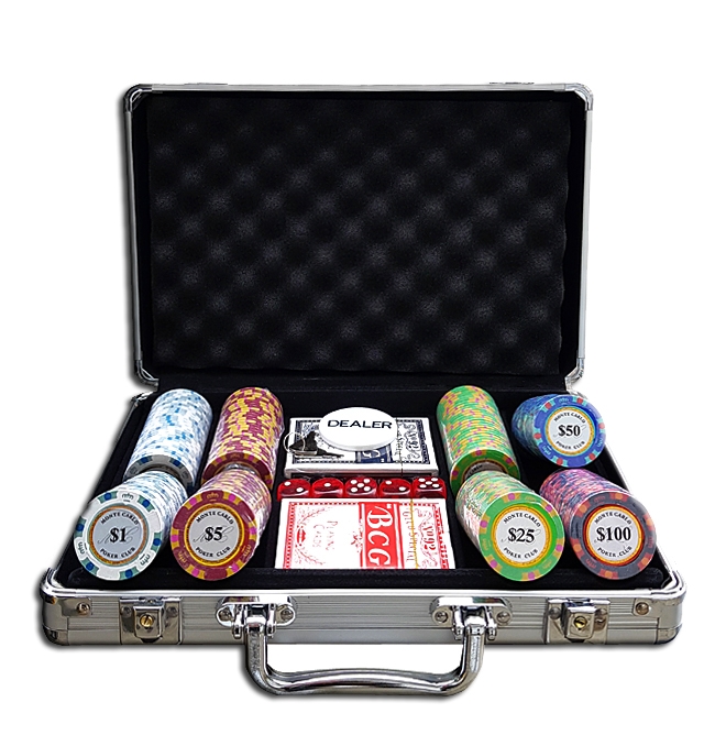 אזל במלאי, מזוודה 200 חימר מונטה קרלו 14 גרם קראון