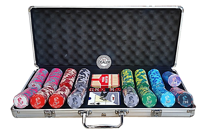 מזוודת פוקר 400 דרגון קרמיק 10 גרם