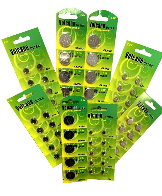 סוללות כפתור CR 2032 2025 LR44 AG13