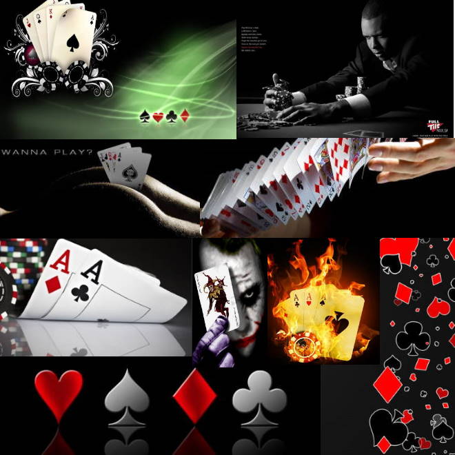 תמונות פוקר מעוצבות קנבס