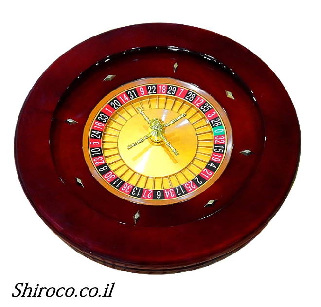 רולטה עץ 50-55 ס"מ עגלגלה מקצועית