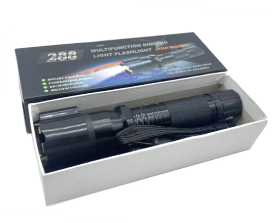 שוקר חשמלי פנס לייזר 9000KV וולט פנס