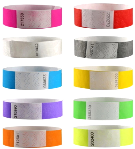 צמידי נייר לארועים