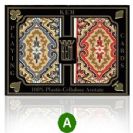 KEM קלפים פלסטיק איכותי למשחק רמי