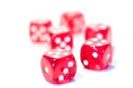 קוביות אדומות למשחקי שש בש