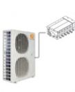 אספקה והתקנה של מיני VRF אלקטרה הכוללת: מנוע 1:5+קופסת פיצול+4 מאידים פרימייר 17+ג'אמיקה אינוורטר 35 למולטי