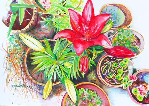 Haya White - Painter