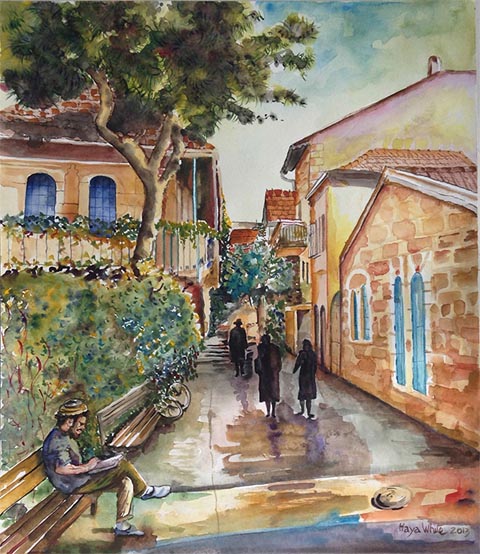 Haya White - Painter