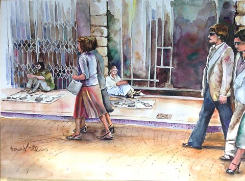 Haya White - Painter